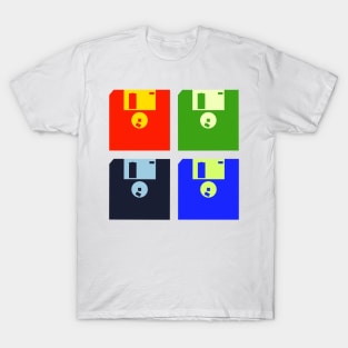 Diskette Pop Art T-Shirt